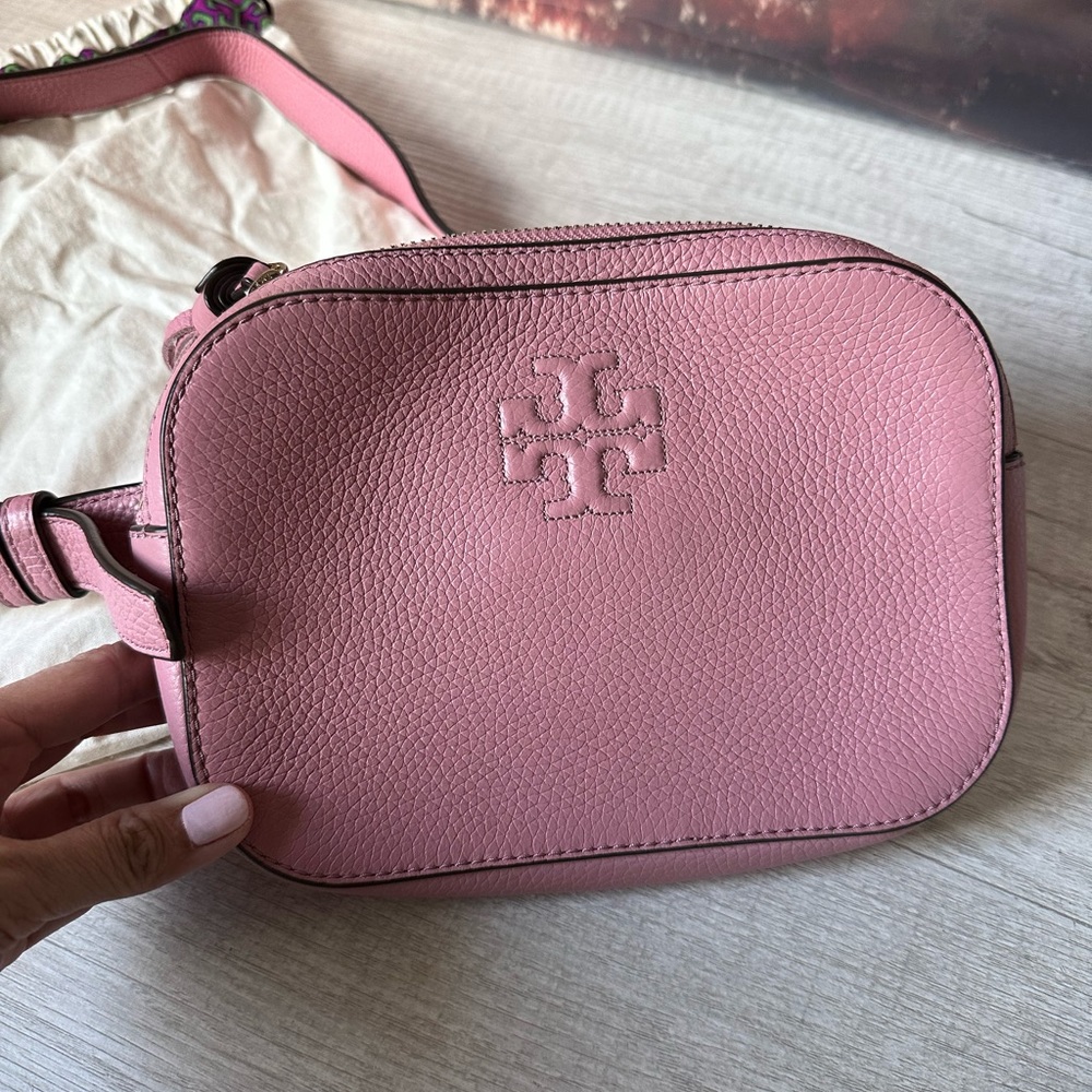 Tory Burch Pink Leather Beltbag
